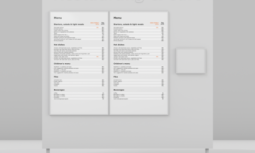 Restaurant Full Menu