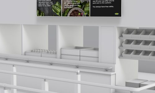 Restaurant Glasses and Trays