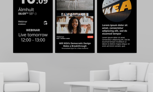 Portrait Modules Co-worker Communication