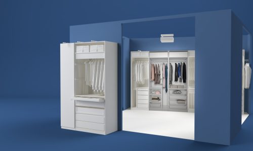 PAX video mapping - Bedroom storage