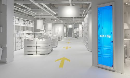 Floor Projection - Wayfinding