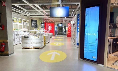 Floor Projection - Wayfinding