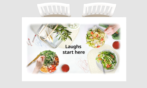 Dining table Projection mapping