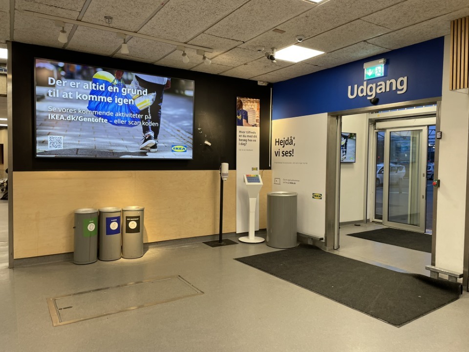 Store Exit Message: Denmark - Gentofte